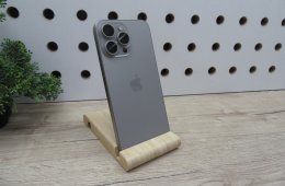 Apple iPhone 15 Pro Max – Brutál dizájn, hatalmas teljesítmény! – 256 GB – Használt, karcmentes – 3 hónap garanciával