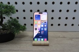 Apple iPhone 15 Pro Max – Brutál dizájn, hatalmas teljesítmény! – 256 GB – Használt, karcmentes – 3 hónap garanciával
