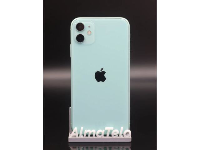 Apple iPhone 11 64 GB Green 100% akku - 12 HÓ GARANCIA