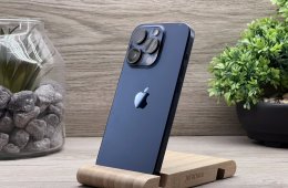iPhone 15 Pro Blue Titanium 128GB 2 ÉV Garanciával Számlával Aksi 90%