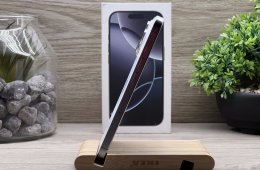 Hibátlan iPhone 16 Pro White Titanium 256GB 2 ÉV Garanciával Számlával Aksi 100%