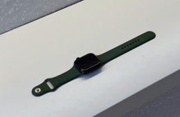 Apple Watch S7 Green 45MM 2 ÉV Garanciával Számlával