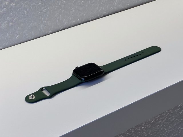 Apple Watch S7 Green 45MM 2 ÉV Garanciával Számlával