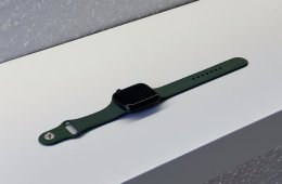 Apple Watch S7 Green 45MM 2 ÉV Garanciával Számlával
