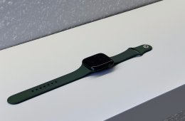 Apple Watch S7 Green 45MM 2 ÉV Garanciával Számlával