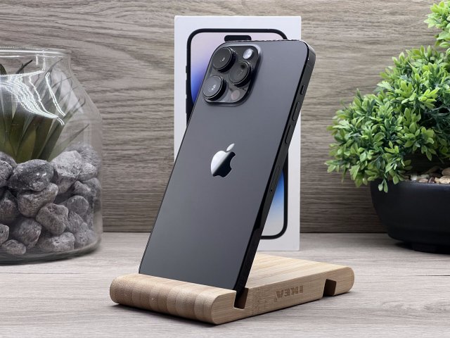 Hibátlan iPhone 14 Pro Max Space Black 128GB 2 ÉV Garanciával Számlával Aksi 91%