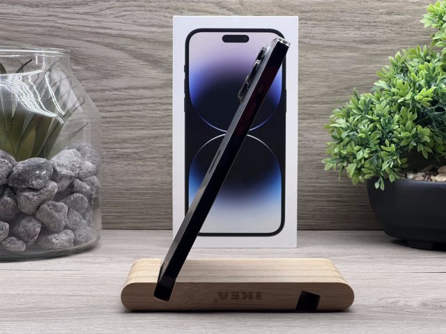Hibátlan iPhone 14 Pro Max Space Black 128GB 2 ÉV Garanciával Számlával Aksi 91%