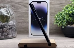 Hibátlan iPhone 14 Pro Max Space Black 128GB 2 ÉV Garanciával Számlával Aksi 91%