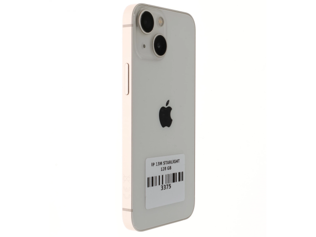 !! 1 ÉV GARANCIA !! Apple iPhone 13 Mini 128 GB Starlight 100%