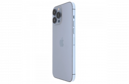 !! 1 ÉV GARANCIA !! Apple iPhone 13 Pro Max 256 GB Sierra Blue 100%