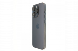 !! 1 ÉV GARANCIA !! Apple iPhone 15 Pro 128 GB Blue Titanium 100%