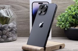 iPhone 14 Pro Max Space Black 512GB 2 ÉV Garanciával Számlával Aksi 100%
