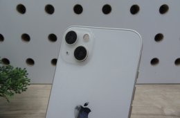 Apple iPhone 13 – Stílusos fehér, erős teljesítmény – 128 GB – Használt, karcmentes – 3 hónap garanciával