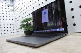 Apple MacBook Pro 14” M1 Pro – Villámgyors processzor, prémium kijelző – 16 GB RAM / 500 GB SSD – Használt, karcmentes – 3 hónap garanciával