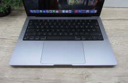 Apple MacBook Pro 14” M1 Pro – Villámgyors processzor, prémium kijelző – 16 GB RAM / 500 GB SSD – Használt, karcmentes – 3 hónap garanciával