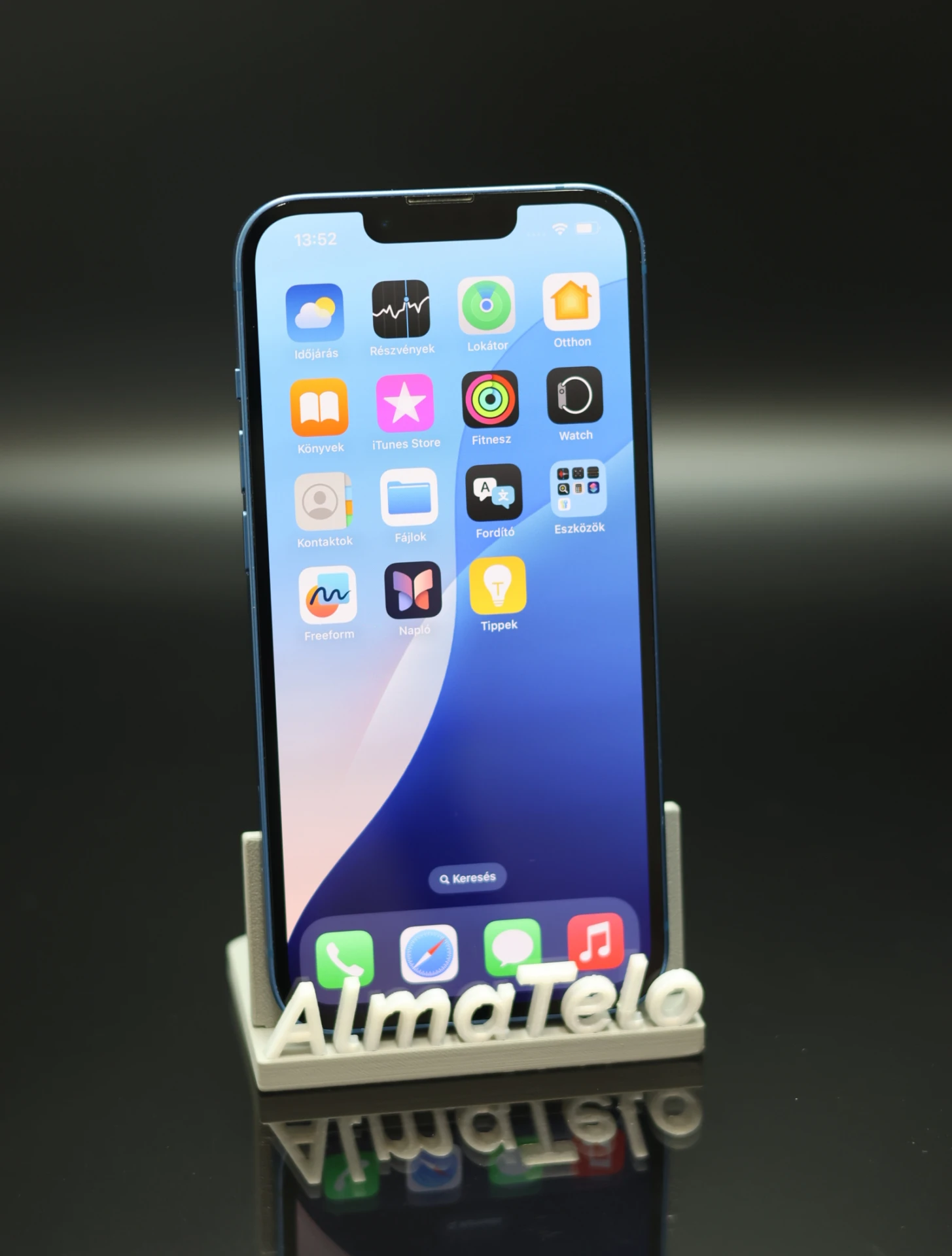 Apple iPhone 13 256 GB Blue 100% akku - 12 HÓ GARANCIA