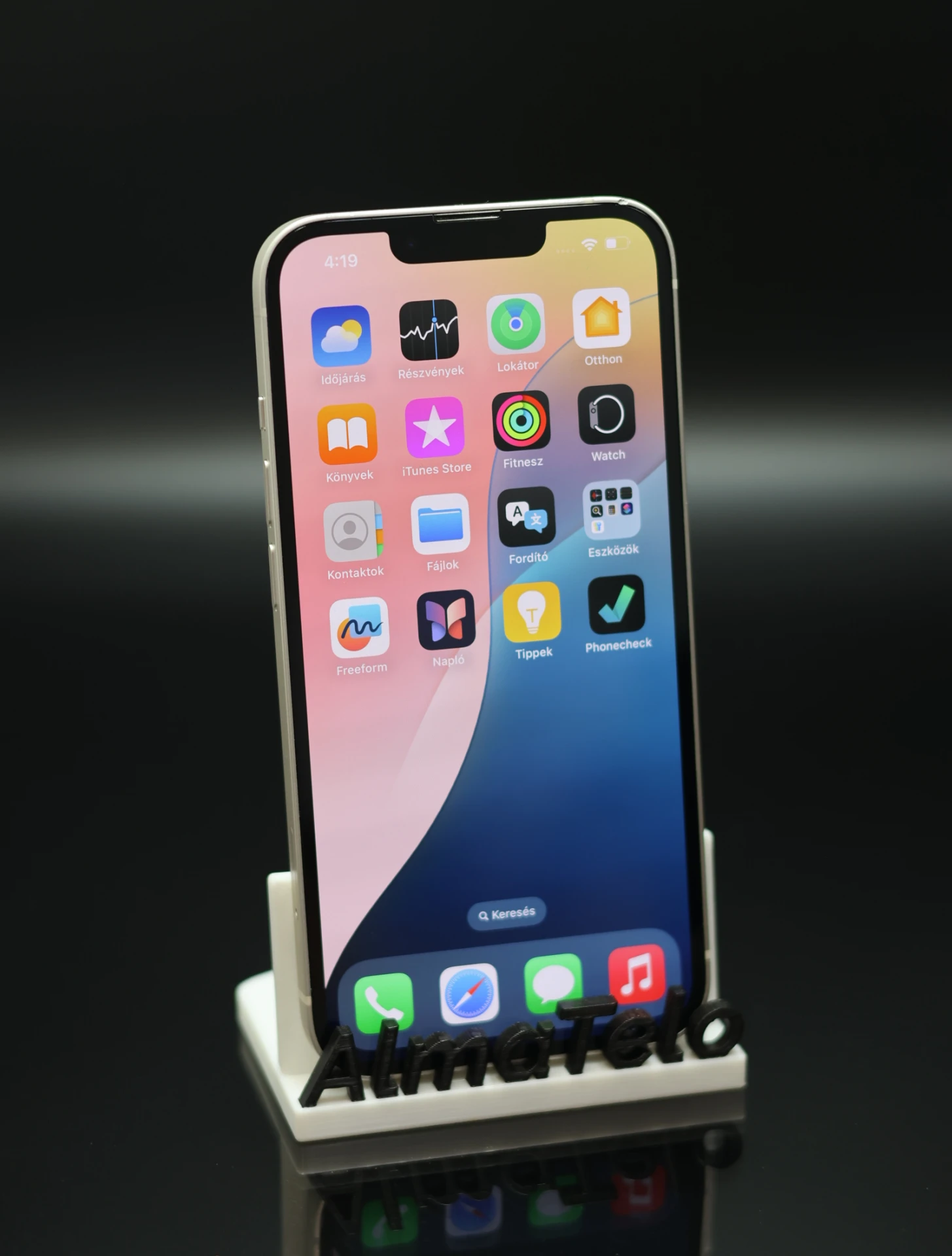 Apple iPhone 13 128 GB Starlight 100% akku - 12 HÓ GARANCIA