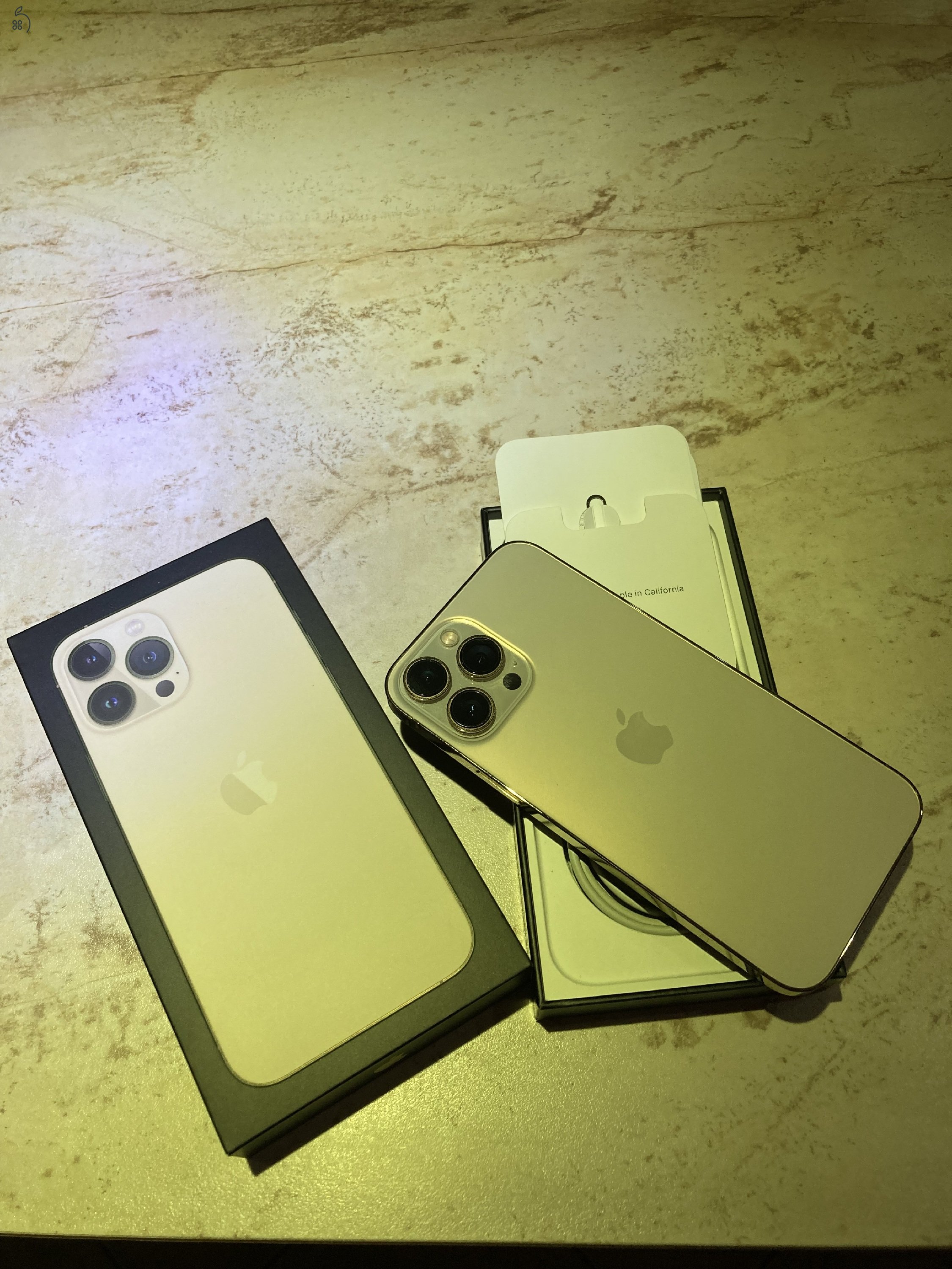 Eladó I phone 13 Pro Max Gold