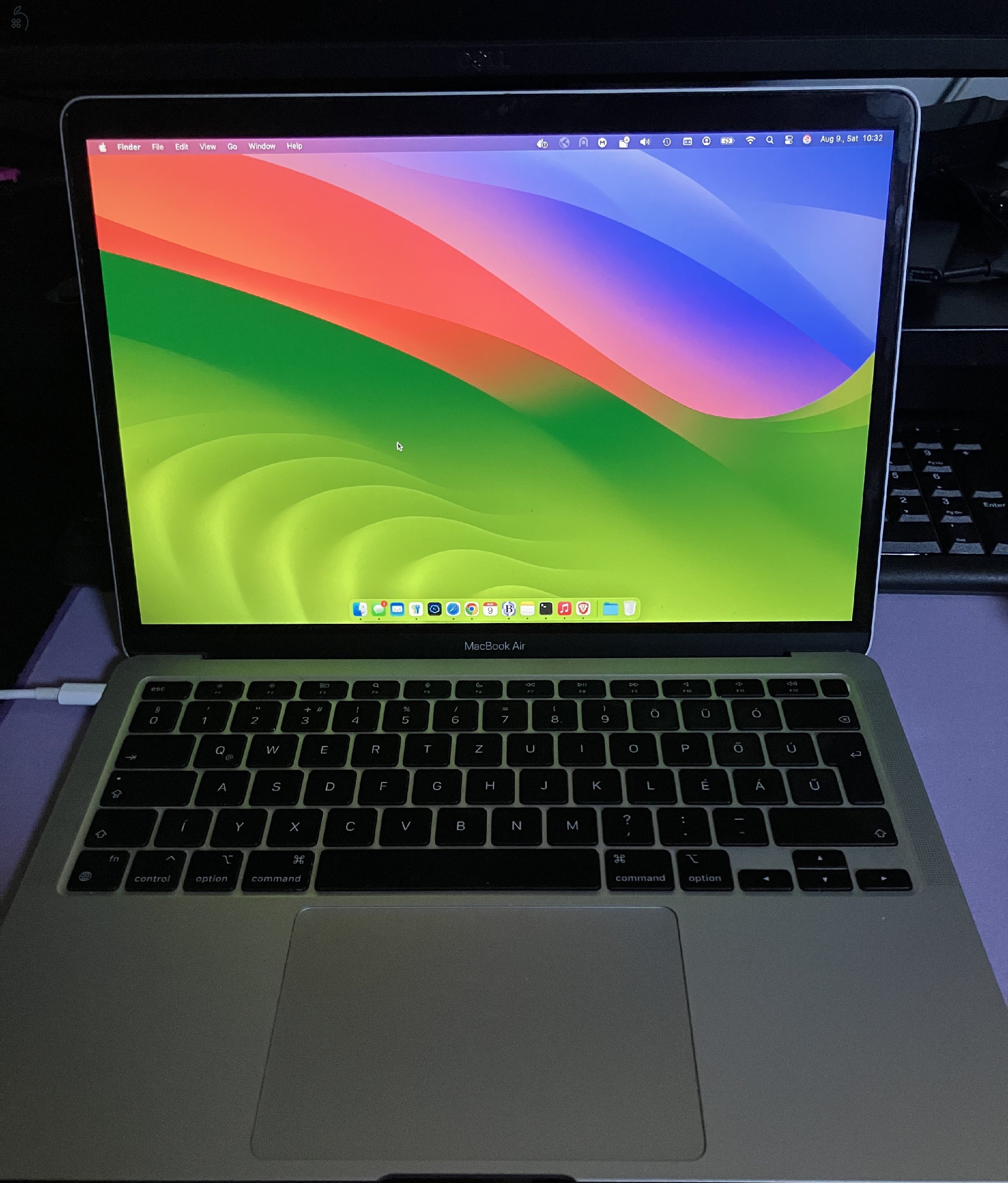 Szürke M1 Macbook Air 2020 16/512
