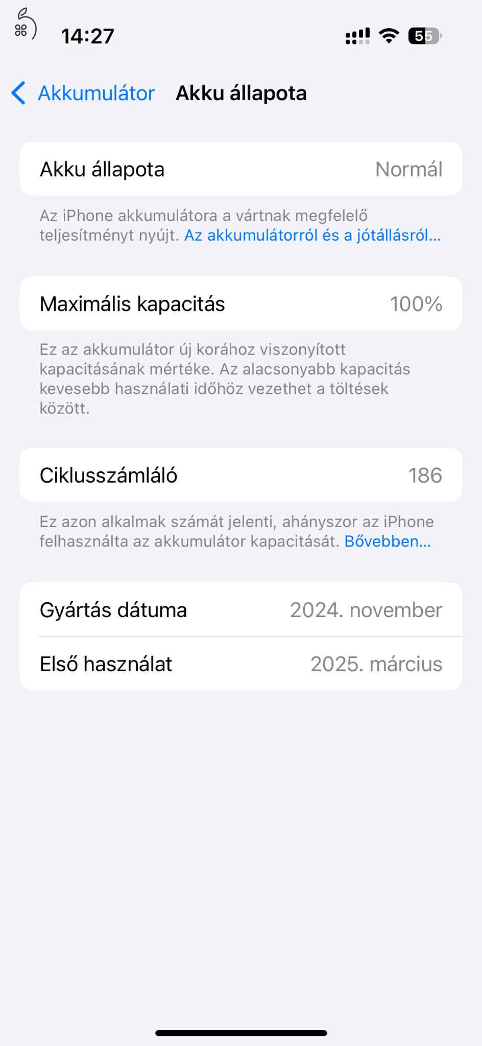 Hibátlan állapotú Iphone 16 eladó, fehér, 128 gb, akku 100%