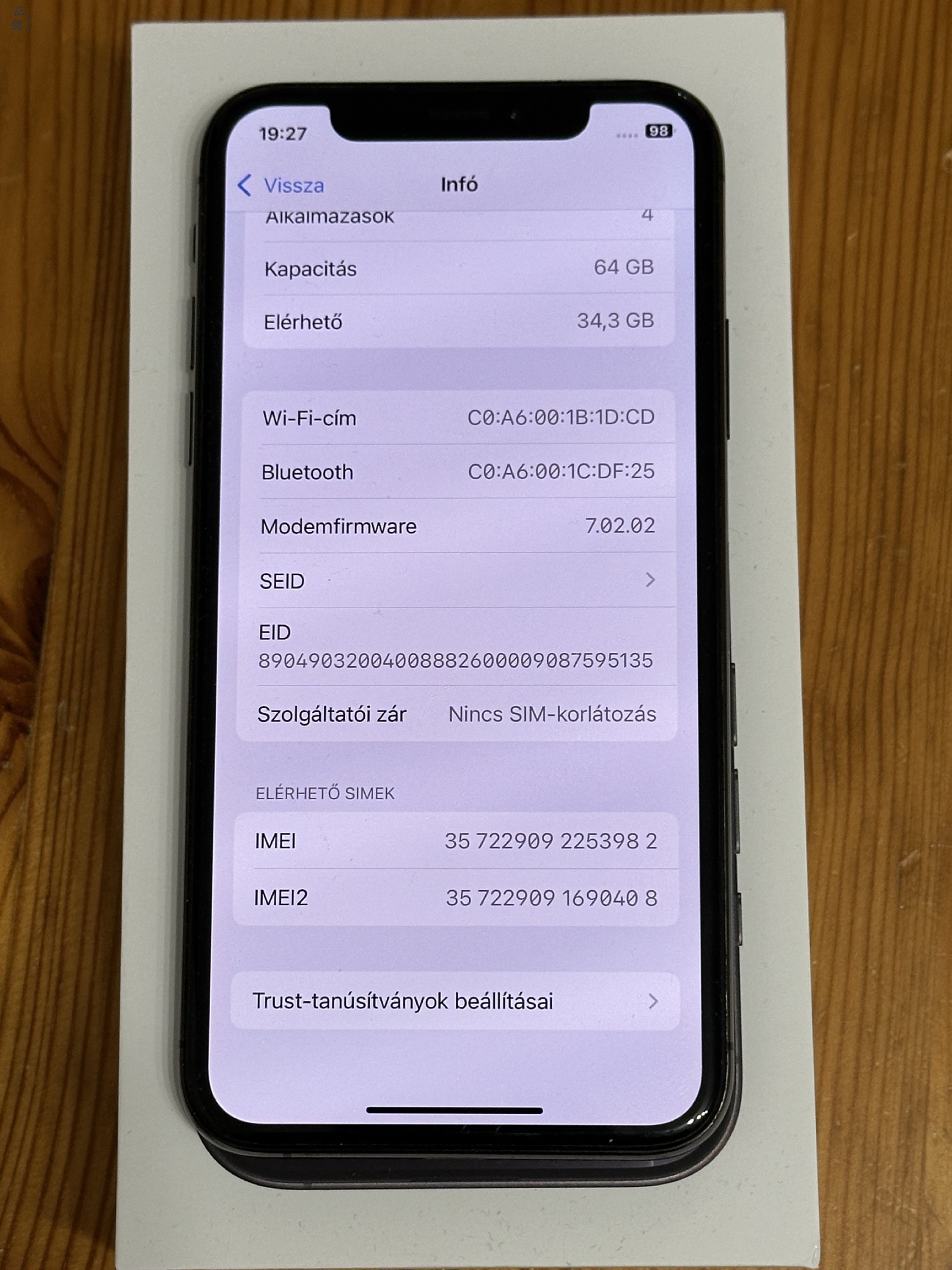 iPhone Xs 64GB