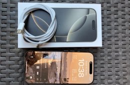 Iphone 16PRO - 128GB - 9akku ciklus