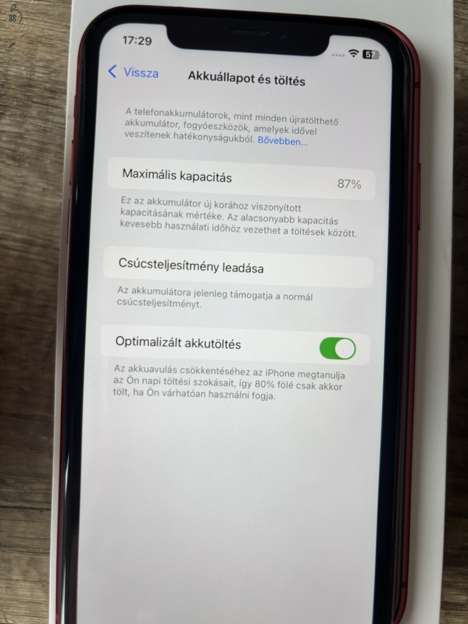 iPhone XR – Product Red – 64GB
