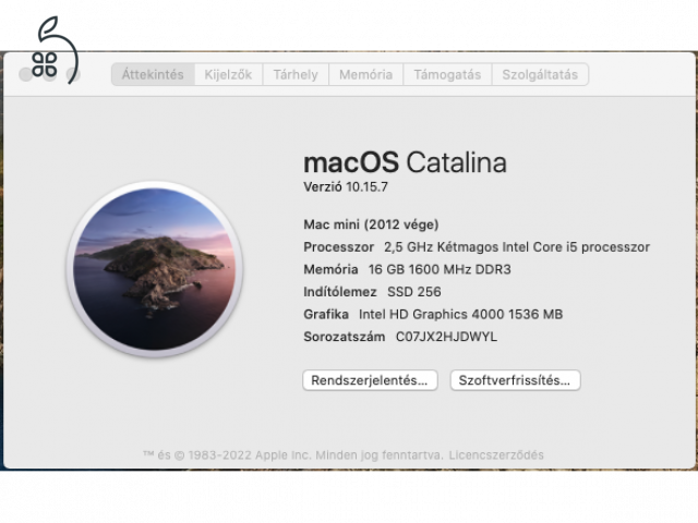 Mac mini late 2012 16Gb ram