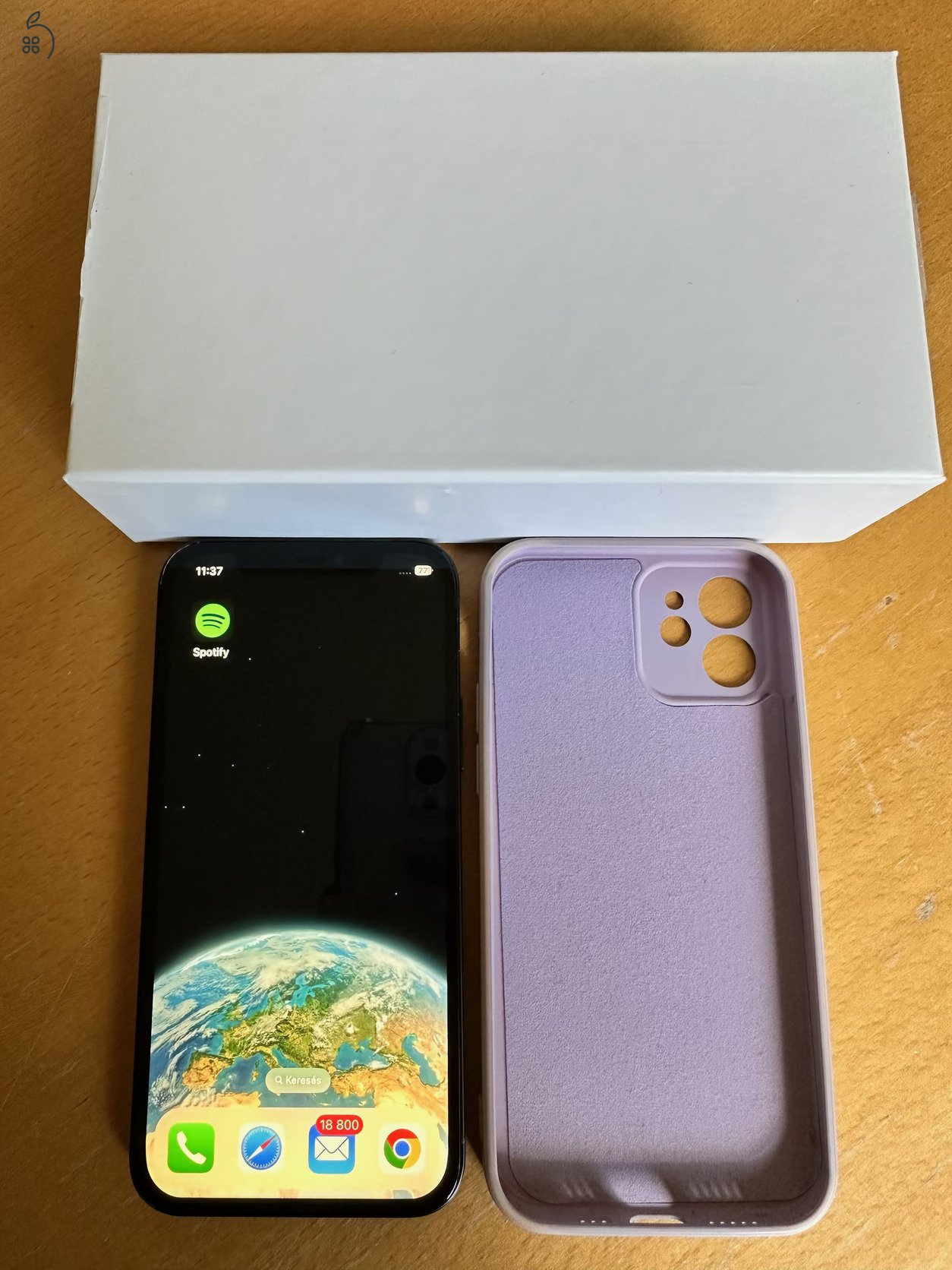 iPhone 12 128 GB Éjfekete - 85.000 FT