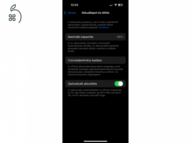 iPhone 14 Pro 128 GB (mélylila) - Garanciával és Pitaka tokkal