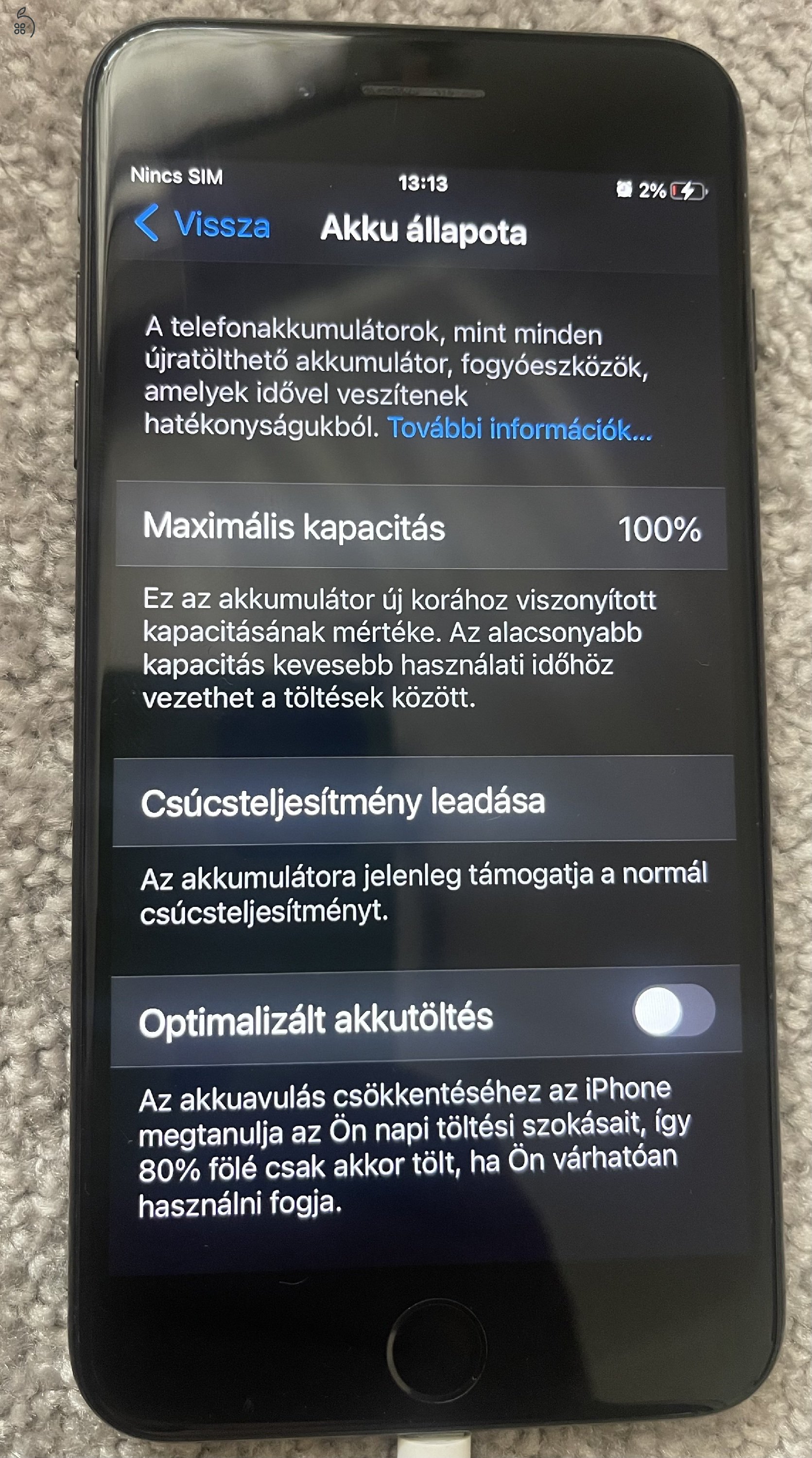 iPhone 7 Plus 128GB Eladó