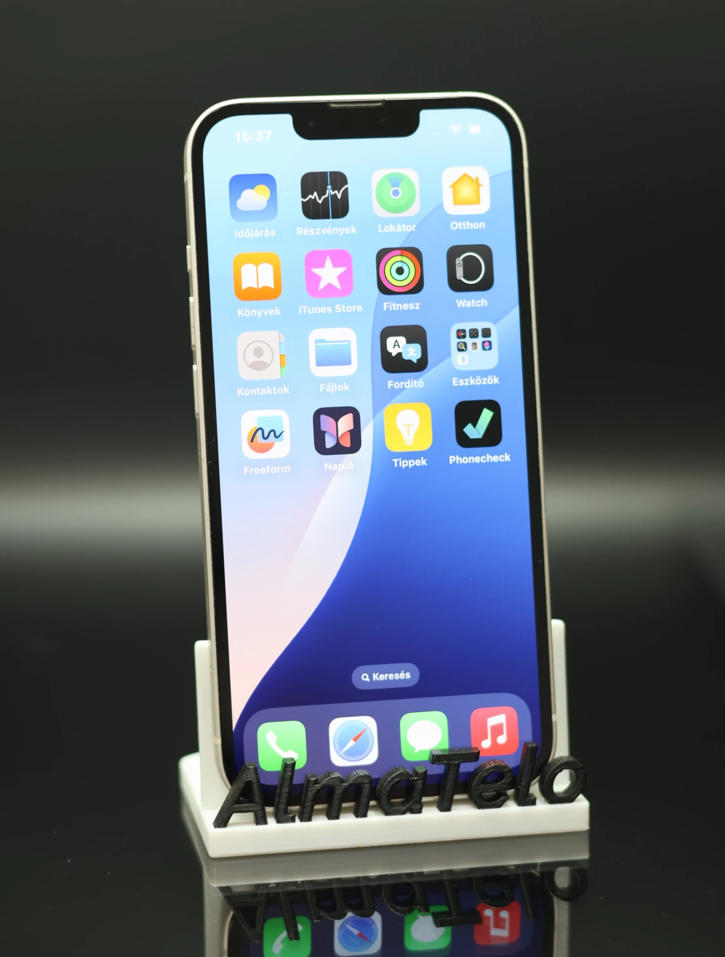 Apple iPhone 13 256 GB Starlight 100% akku - 12 HÓ GARANCIA