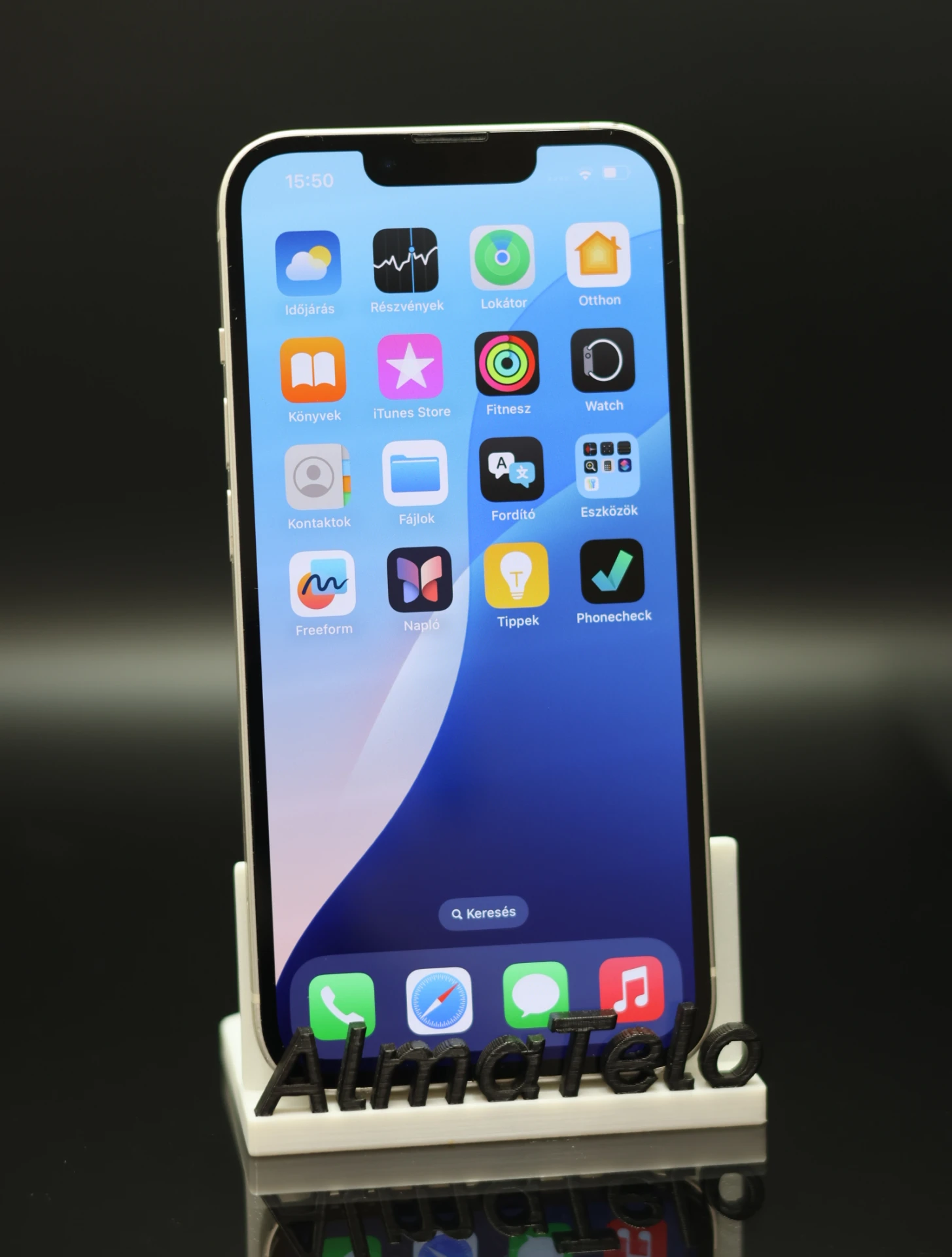 Apple iPhone 13 128 GB Starlight 100% akku - 12 HÓ GARANCIA