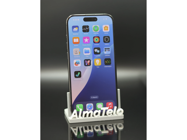 Apple iPhone 15 Pro 128 GB Blue Titanium 100% akku - 12 HÓ GARANCIA