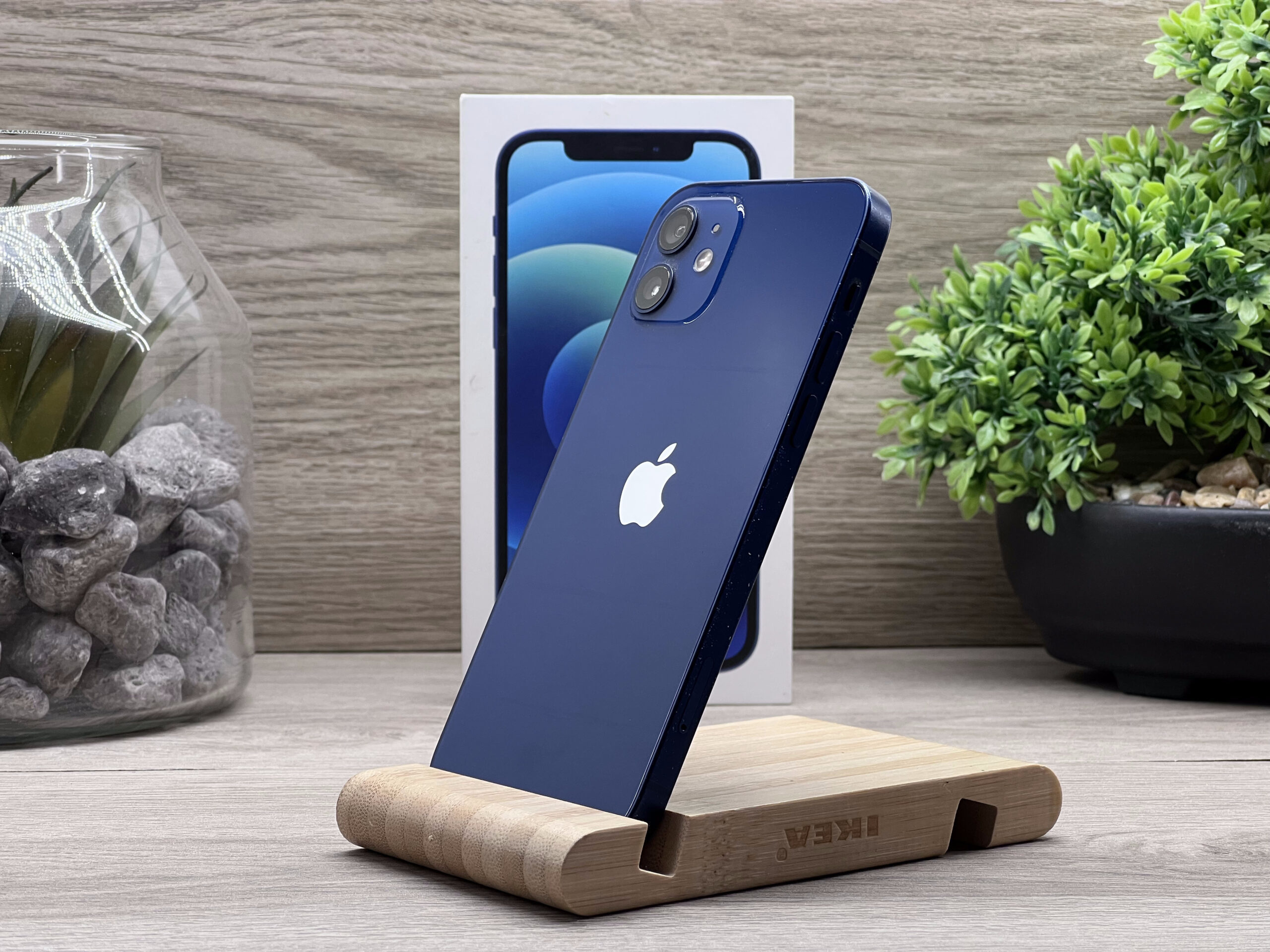 iPhone 12 Blue 64GB 2 ÉV Garanciával Számlával Aksi 100%