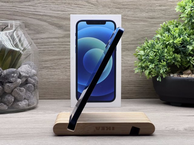 iPhone 12 Blue 64GB 2 ÉV Garanciával Számlával Aksi 100%