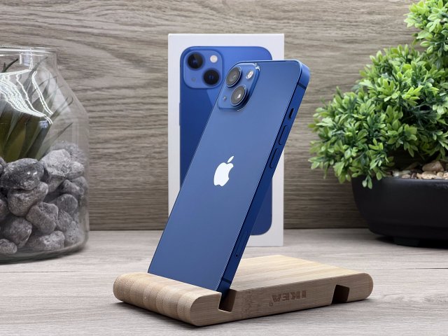 Hibátlan iPhone 13 Blue 128GB 2 ÉV Garanciával Számlával Aksi 100%