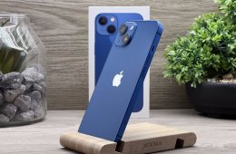 Hibátlan iPhone 13 Blue 128GB 2 ÉV Garanciával Számlával Aksi 100%