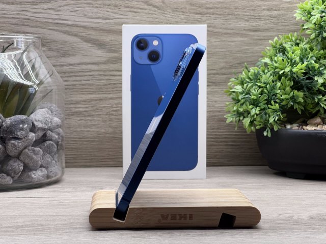 Hibátlan iPhone 13 Blue 128GB 2 ÉV Garanciával Számlával Aksi 100%