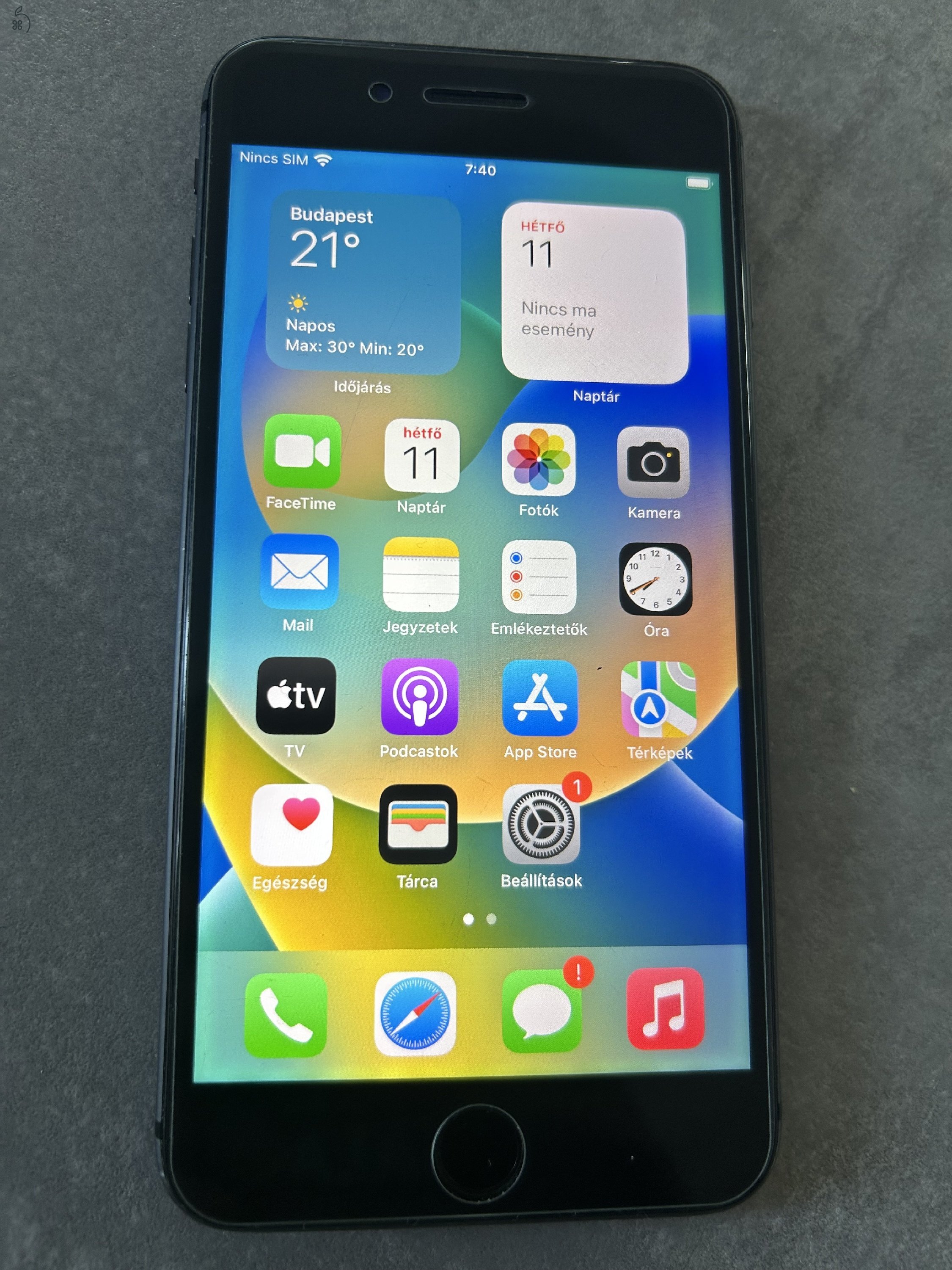 iPhone 8 Plus 256 Gbyte 100% Akksi