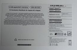 MacBook Air Apple M3 chippel 256 GB SSD/8 GB RAM