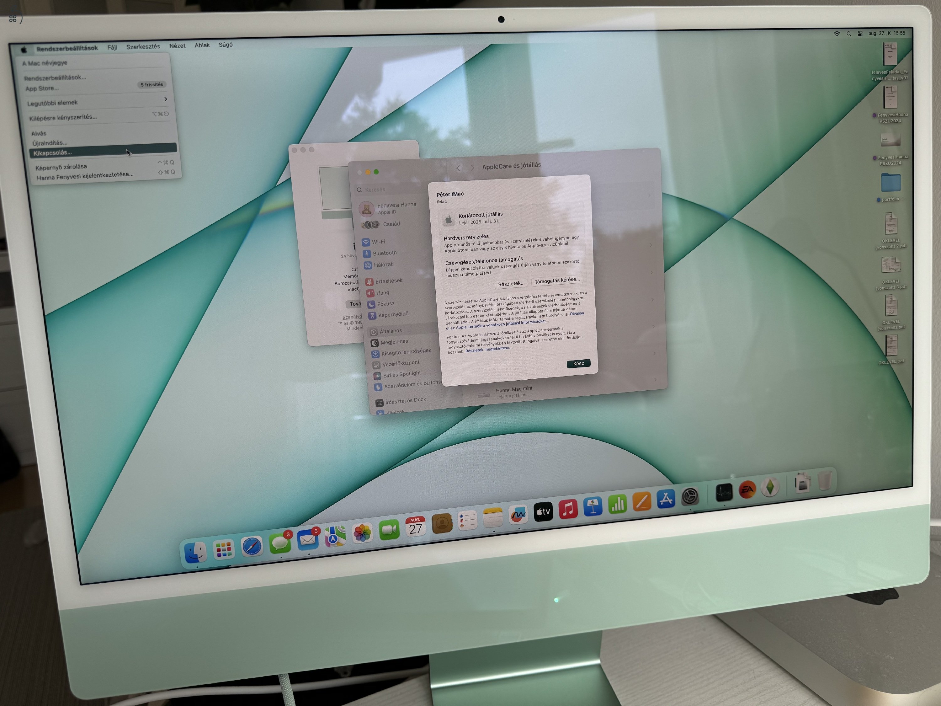 IMac 24”, touch ID, garancia
