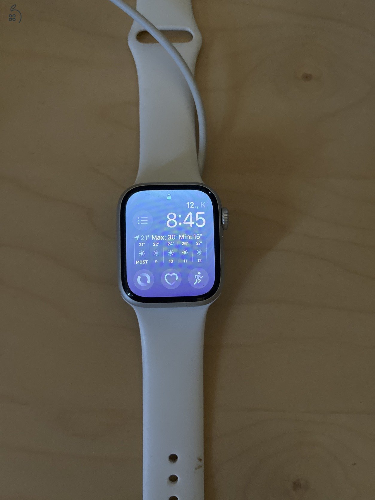 Apple watch series 9 41mm ezüst