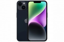 !! 1 ÉV GARANCIA !! Apple iPhone 14 256 GB Midnight 100%