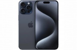 !! 1 ÉV GARANCIA !! Apple iPhone 15 Pro 128 GB Blue Titanium 100%