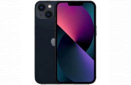 !! 1 ÉV GARANCIA !! Apple iPhone 13 256 GB Midnight 100%