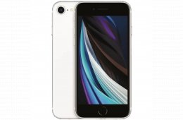 !! 1 ÉV GARANCIA !! Apple iPhone SE (2020) 64 GB White 100%