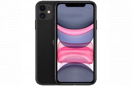 !! 1 ÉV GARANCIA !! Apple iPhone 11 128 GB Black 100%
