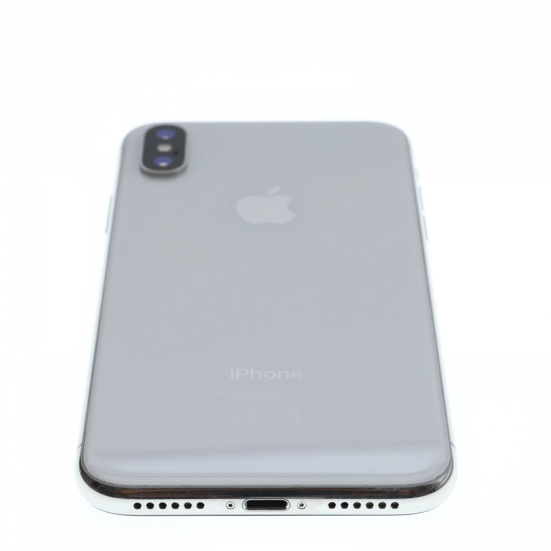 Apple iPhone X 64 GB Silver 100%