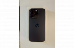 Apple iPhone PRO 14 256GB karc mentes 94% akku sötét szürke eladó
